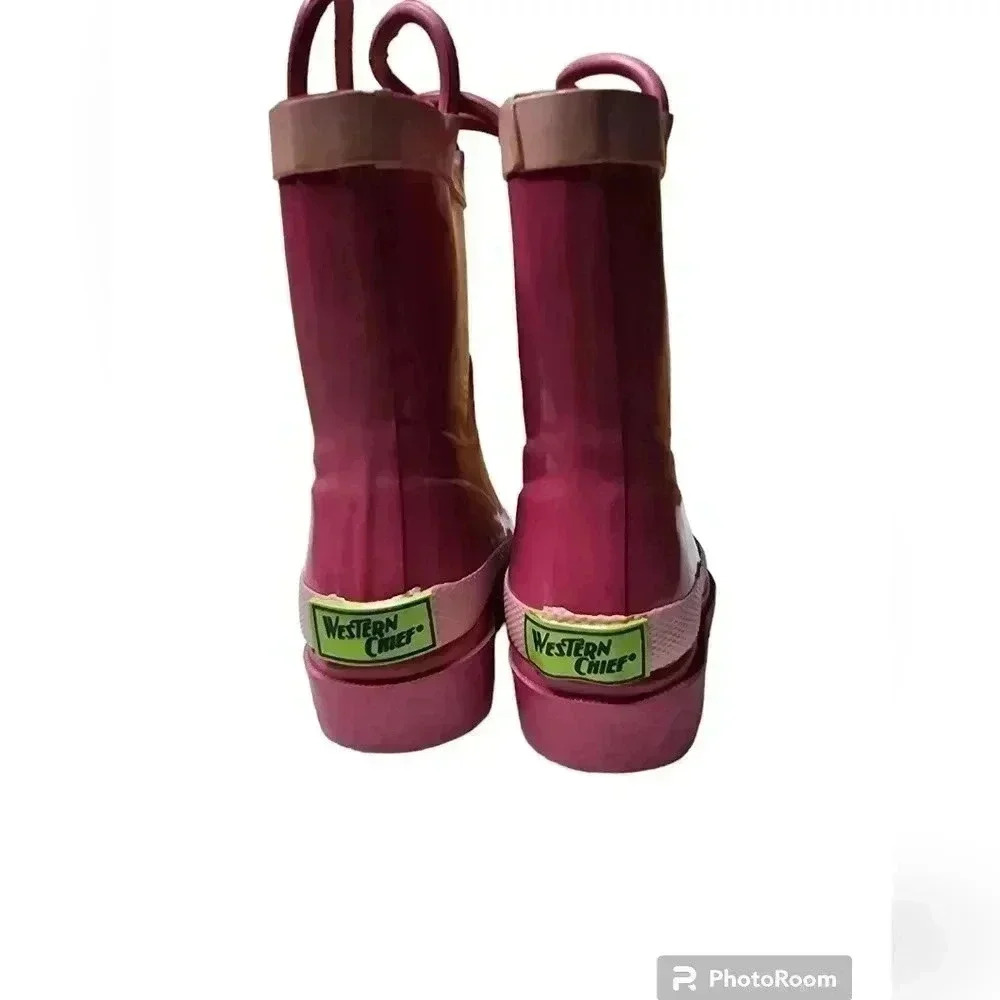 Western Chief Rain Kids Boots 5/6 - Picture 3 of 6